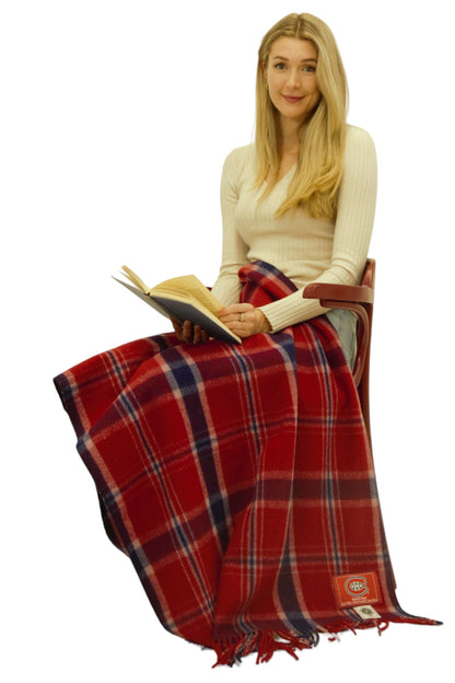 Montreal Canadiens Wool Stadium Blanket