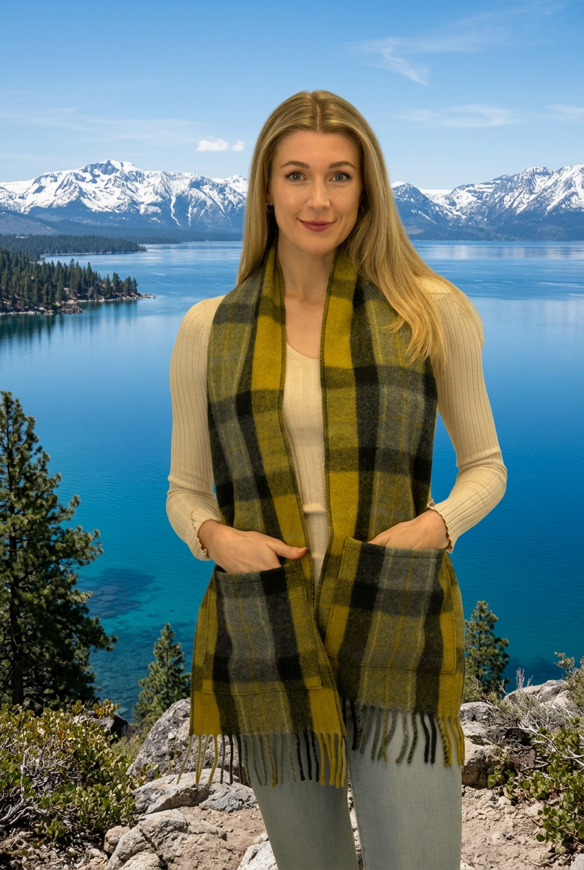 Blacksmith Gold Pocket Scarf
