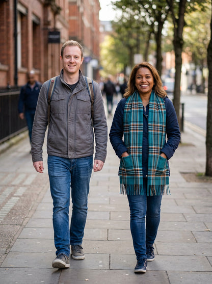 Icelandic Glacier Deluxe Pocket Scarf