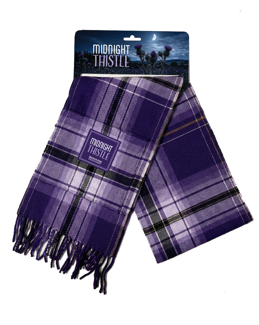 Midnight Thistle Deluxe Pocket Scarf