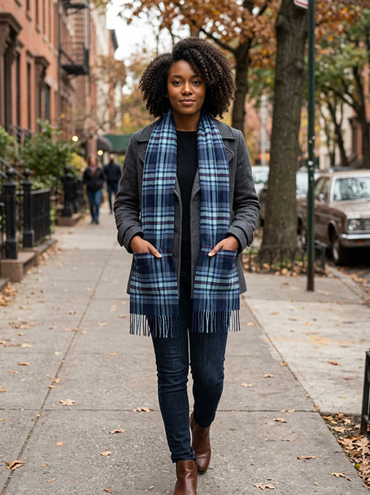 Norway Nights Deluxe Pocket Scarf