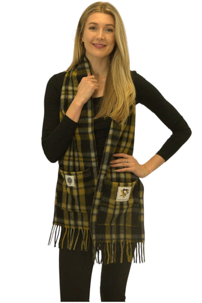 Pittsburgh Penguins Merino Wool Pocket Scarf