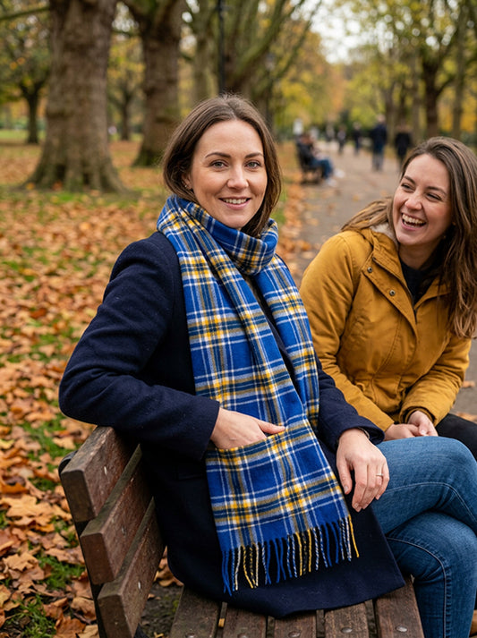 Sunlit Horizon Deluxe Pocket Scarf