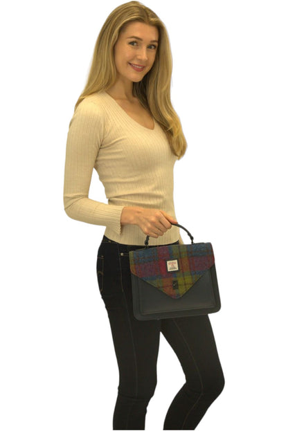 Harris Tweed Large Satchel