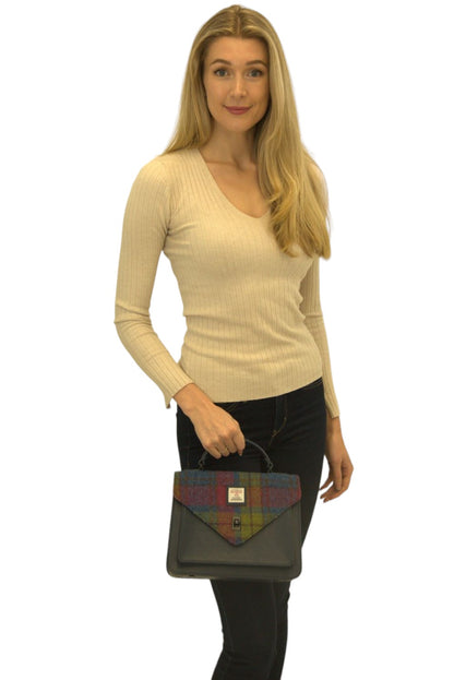 Harris Tweed Large Satchel