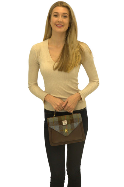 Harris Tweed Large Satchel