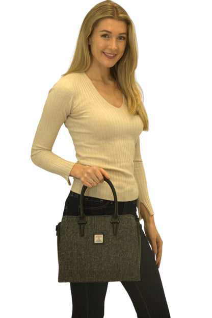 Harris Tweed Double Handle Tote