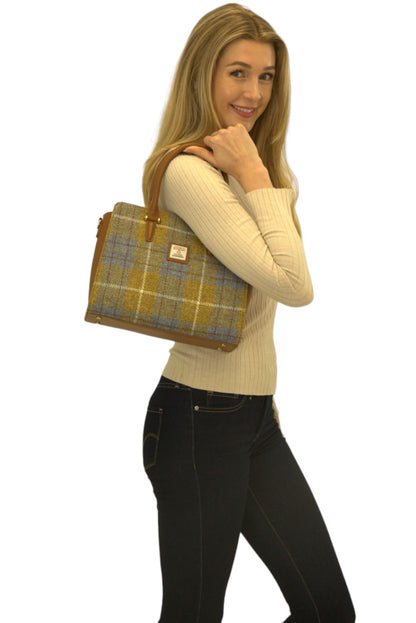 Harris Tweed Double Handle Tote