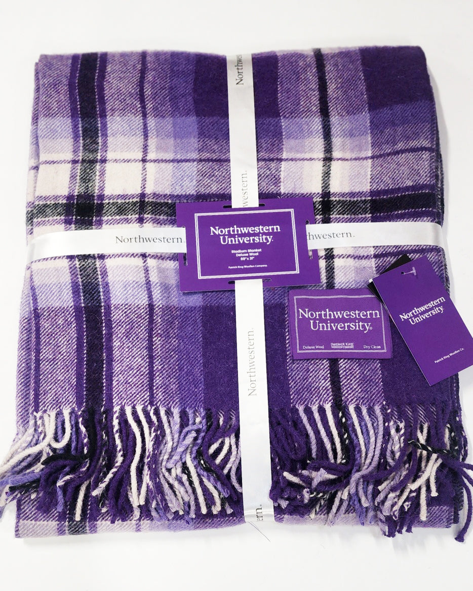 Northwestern Knee Blanket