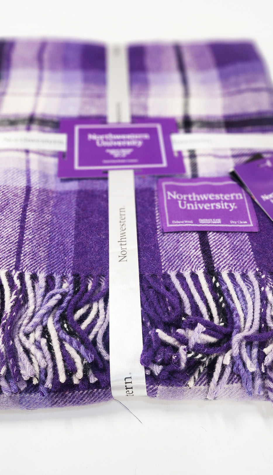 Northwestern Knee Blanket