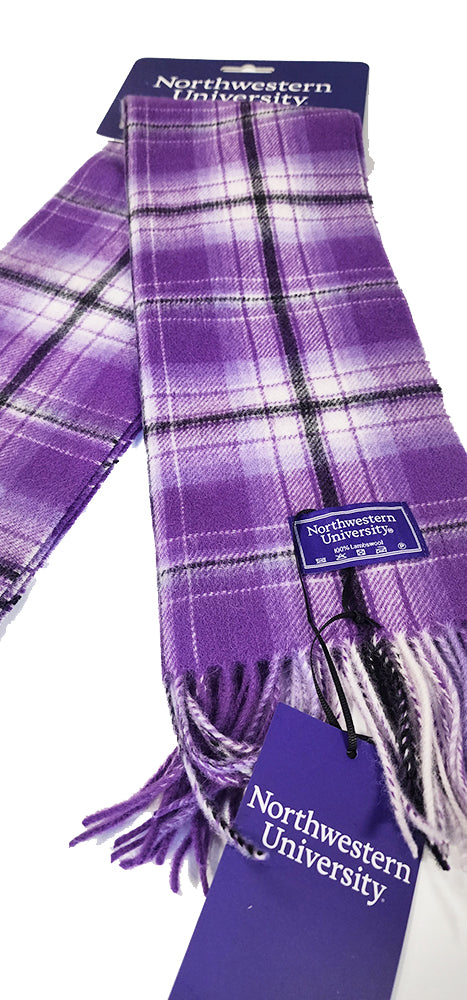 Northwestern Lambswool Scarf