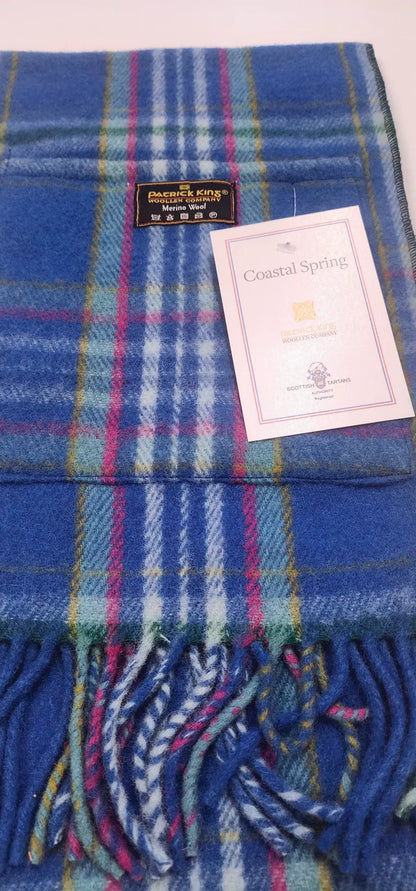 Coastal Spring Deluxe Pocket Scarf