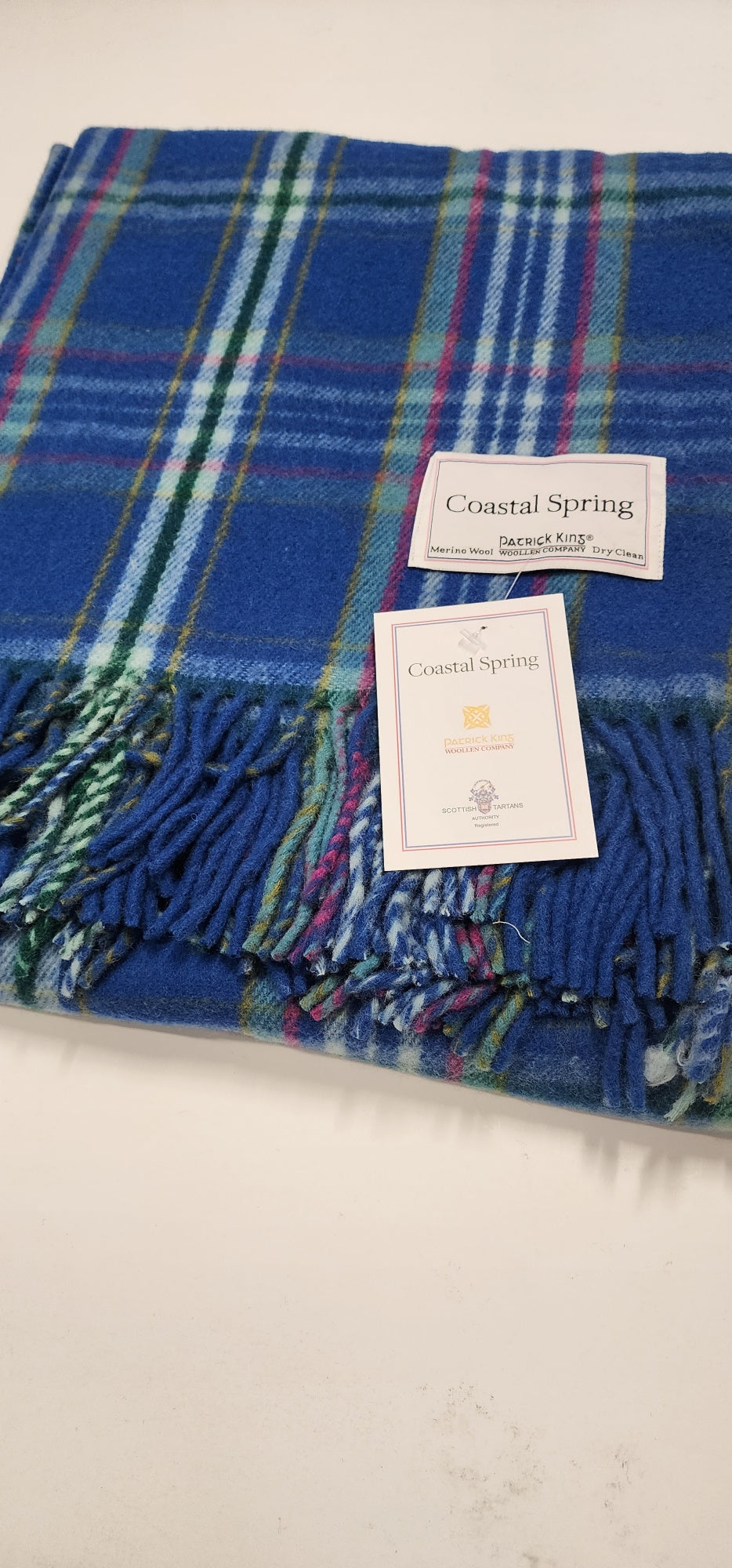 Coastal Spring Deluxe Highland Blanket