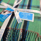 Caribbean Blue Deluxe Wool Blanket