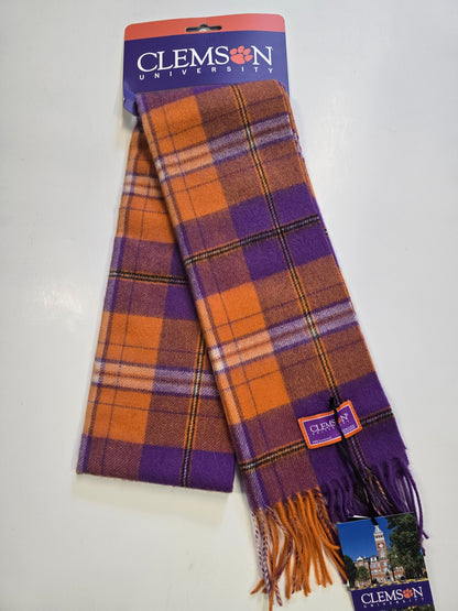 Clemson University Lambswool Scarf