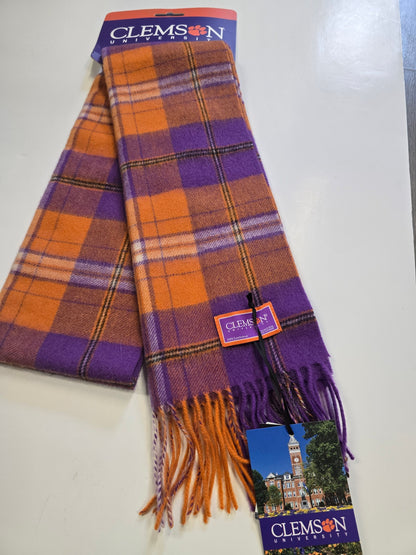 Clemson University Lambswool Scarf