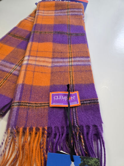 Clemson University Lambswool Scarf