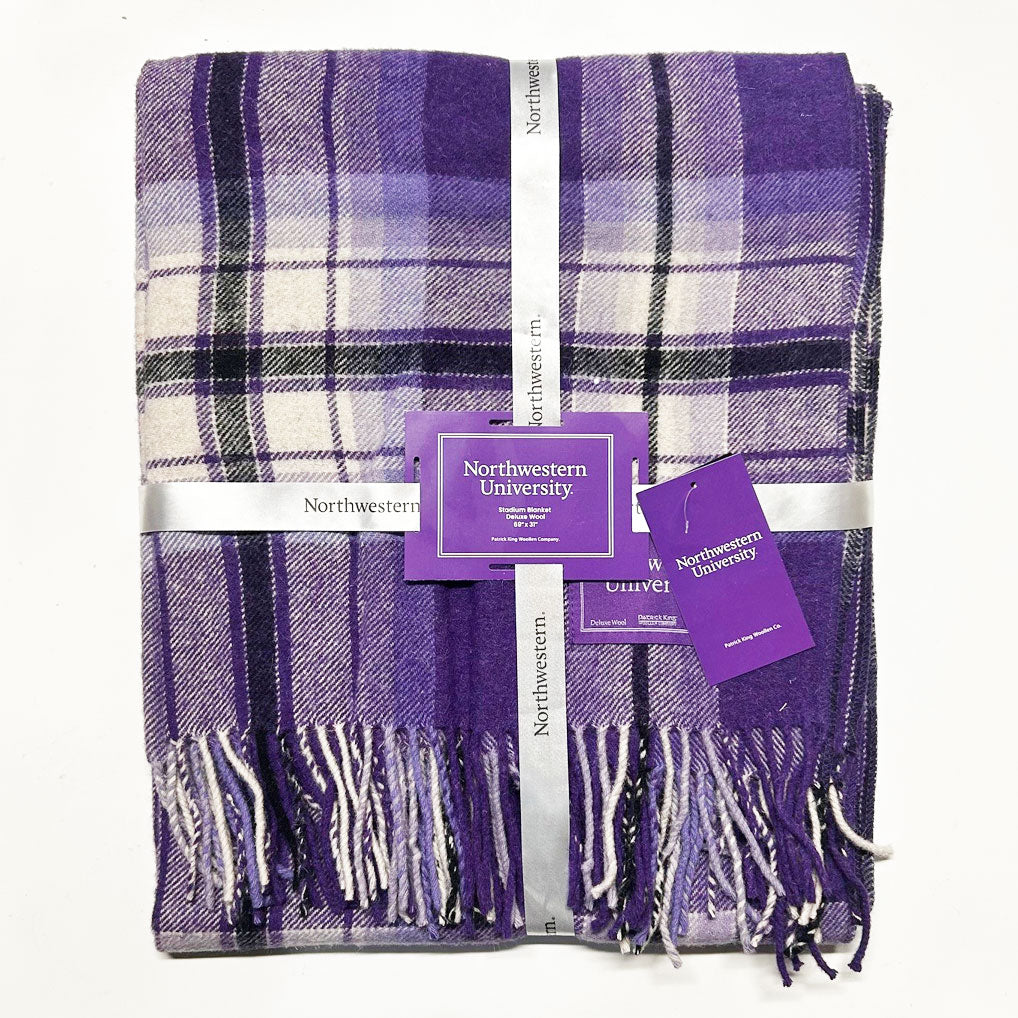 Northwestern Knee Blanket