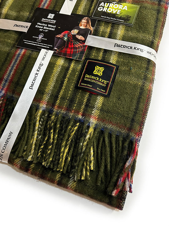 Aurora Grove Deluxe Wool Knee Blanket