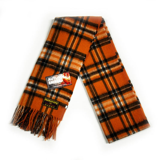 Autumn Ember Lambswool Scarf