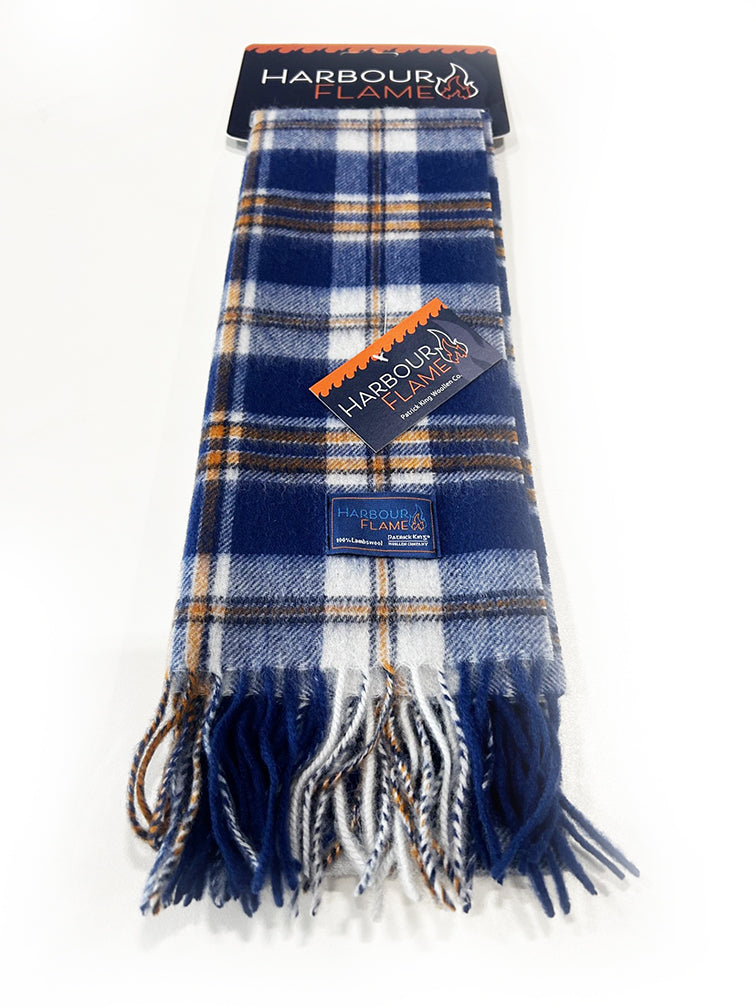 Harbour Flame Lambswool Scarf