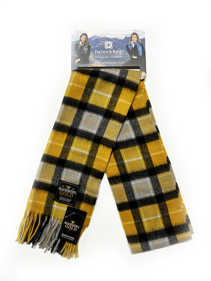 Blacksmith's Gold Extra Long Lambswool Scarf