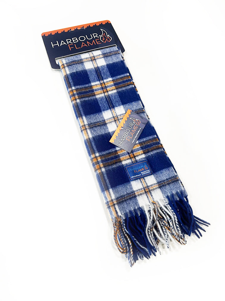 Harbour Flame Lambswool Scarf