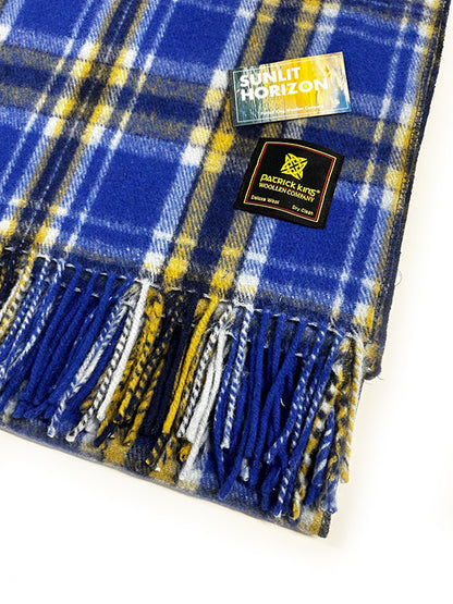 Sunlit Horizon Deluxe Wool Knee Blanket