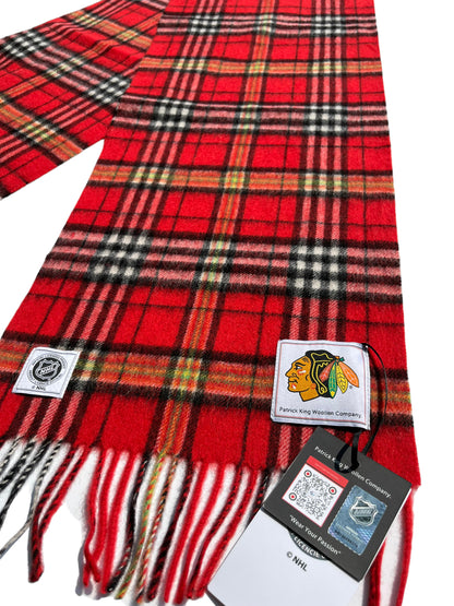 NHL Lambswool Scarf Chicago Blackhawks