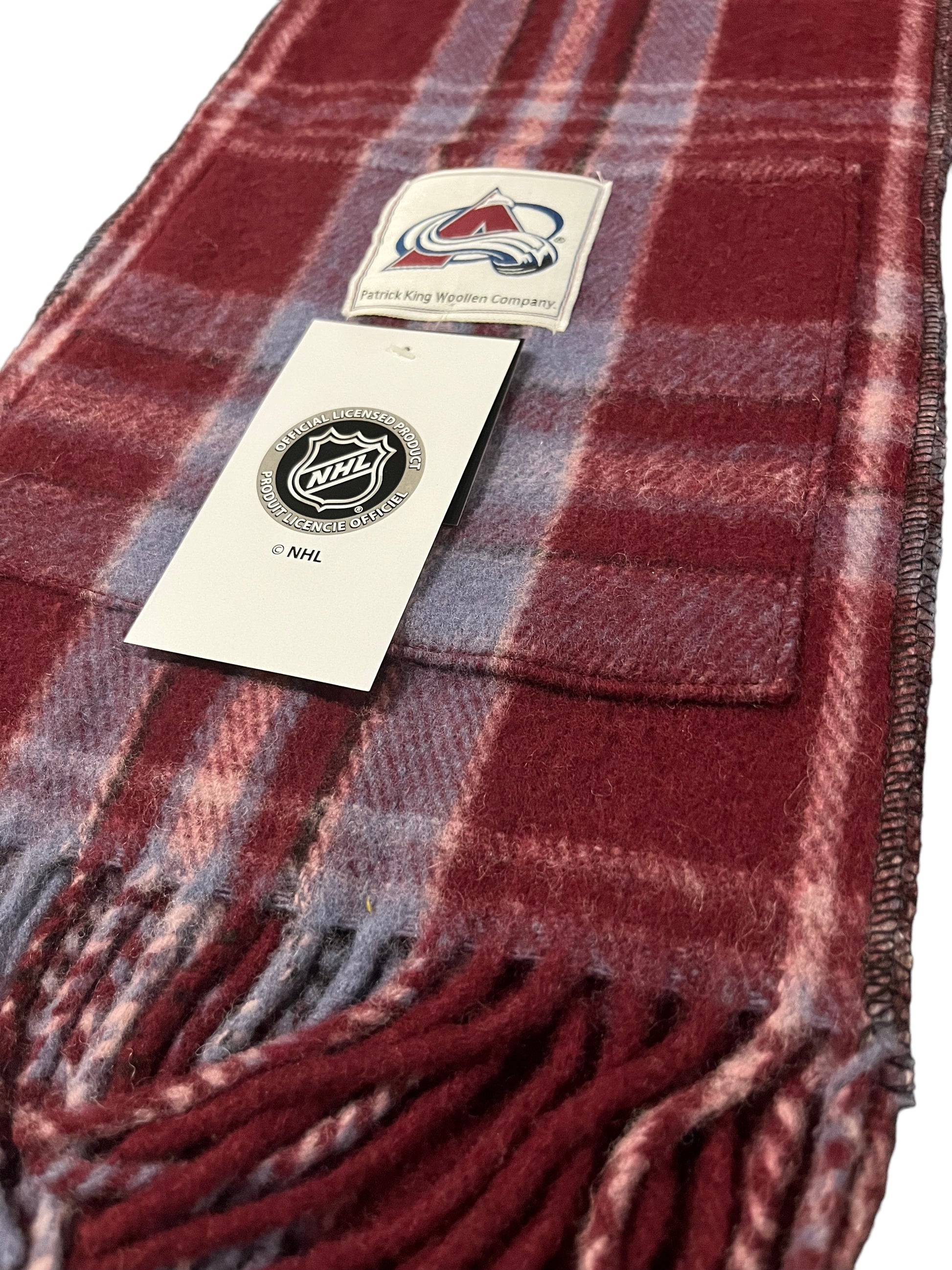Colorado Avalanche Wool Pocket Scarf