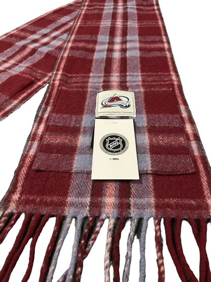 Colorado Avalanche Wool Pocket Scarf
