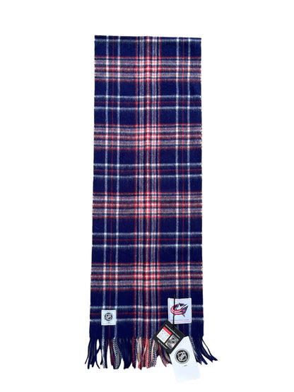 Columbus Blue Jackets Lambswool Scarf Extra Long