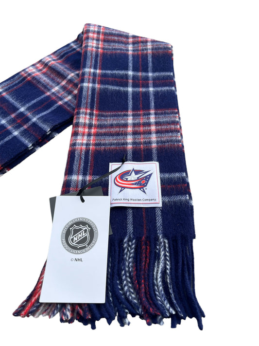 Columbus Blue Jackets Lambswool Scarf Extra Long