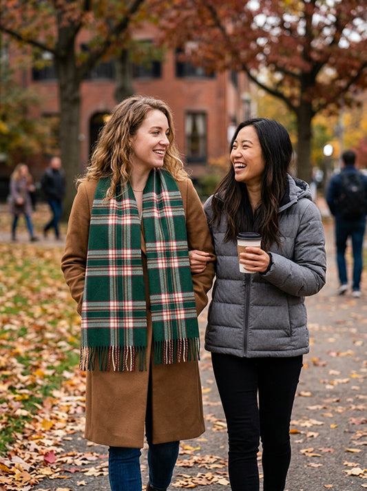 Boreal Forest Lambswool Scarf