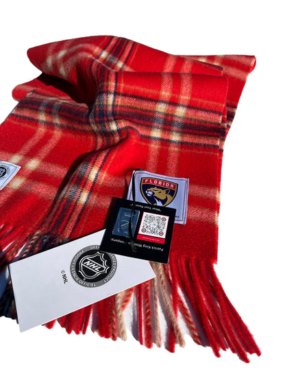 Florida Panthers Extra Long Lambswool Scarf