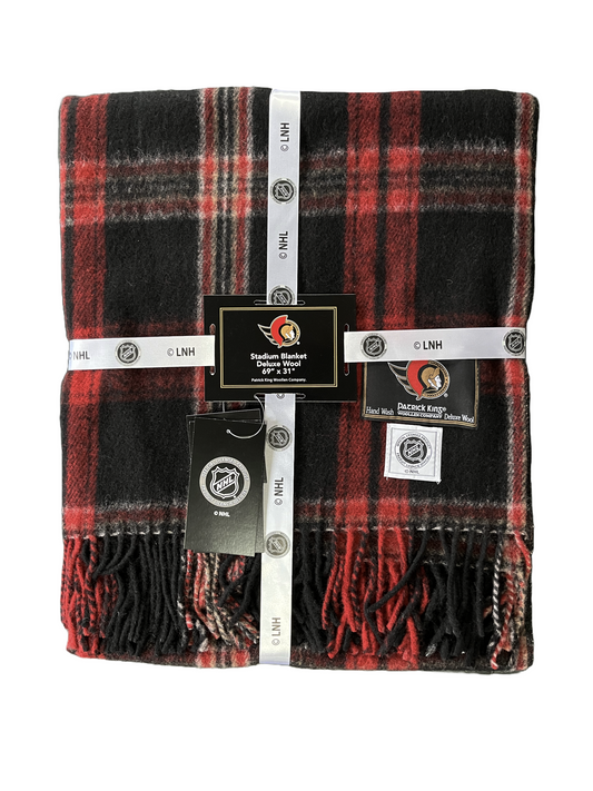 Ottawa Senators Wool Stadium Blanket