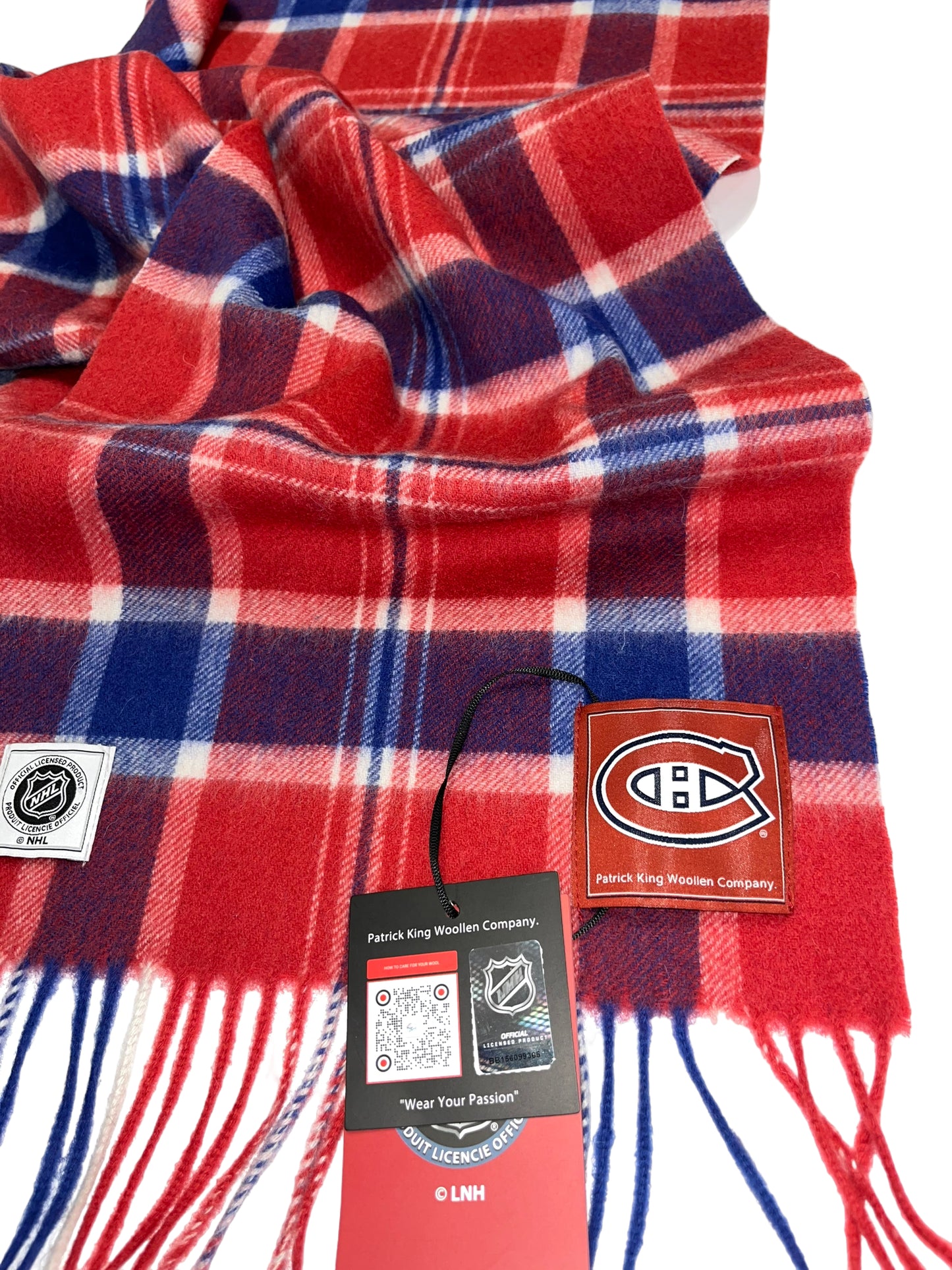 NHL Lambswool Scarf Montreal Canadiens