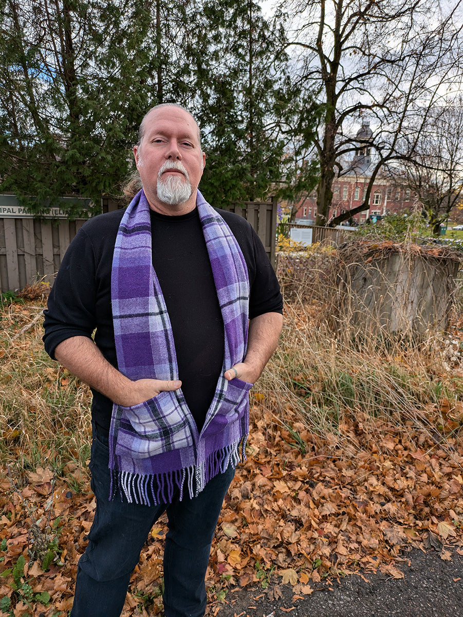 Northwestern Tailgating Pocket Scarf