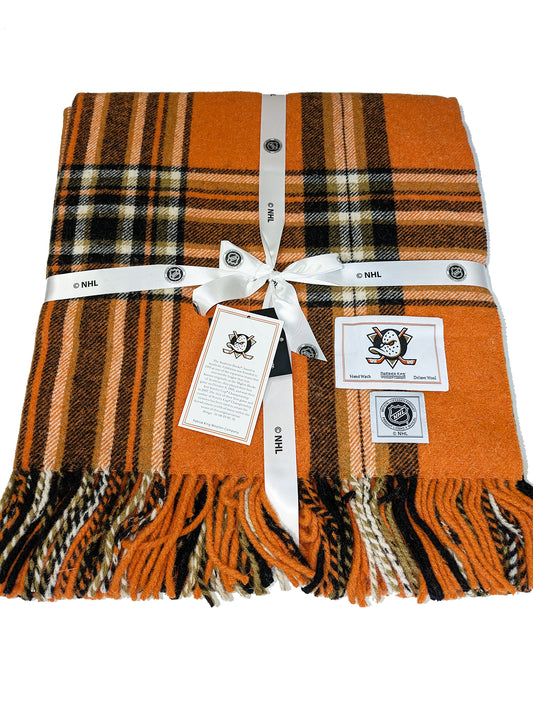 Anaheim Ducks Wool Blanket