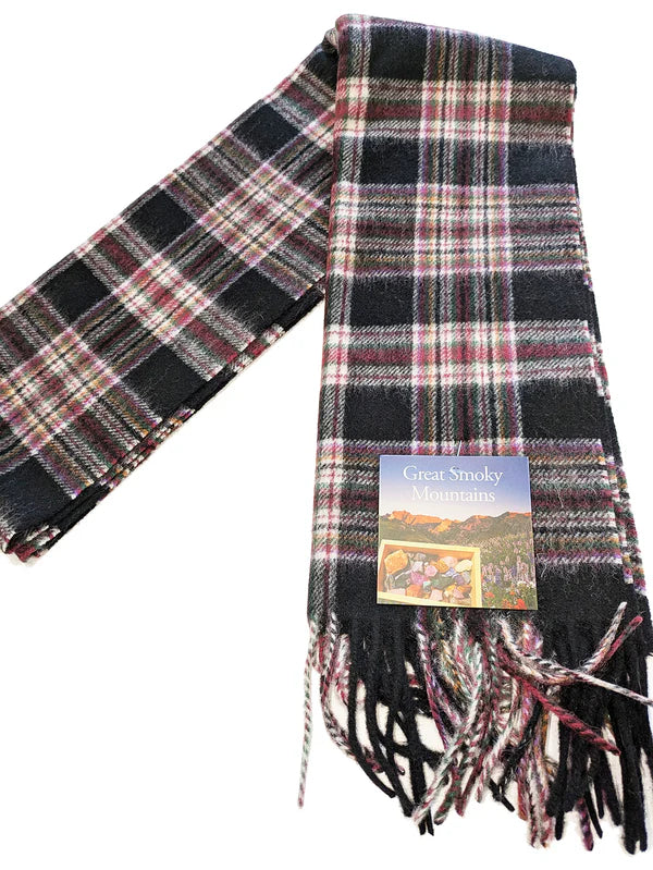 Great Smoky Mountains Lambswool Tartan Scarf