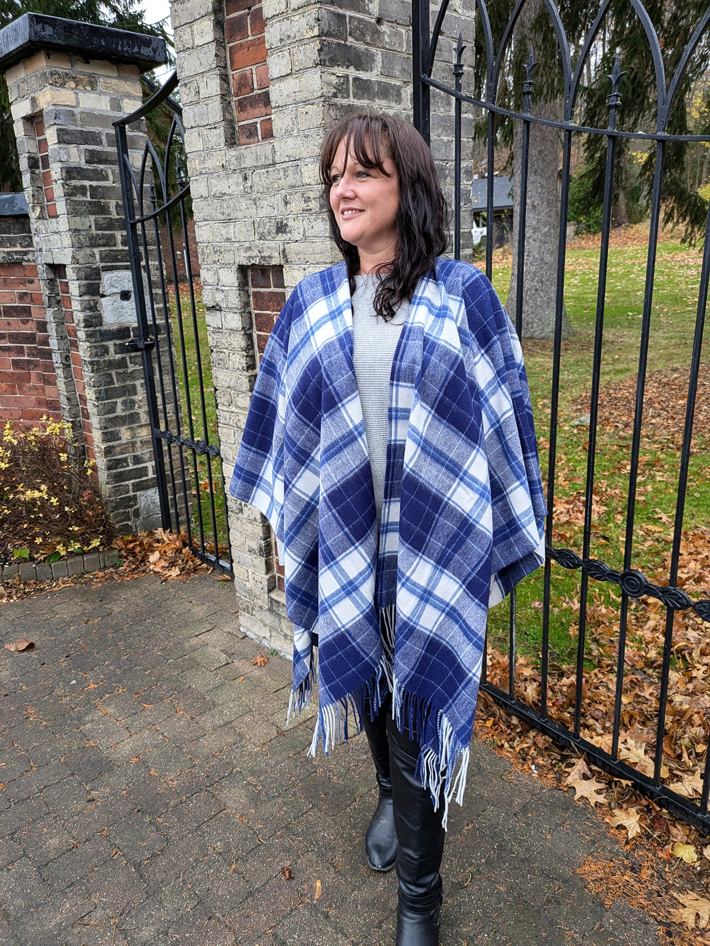 Penn State Lambswool Cape