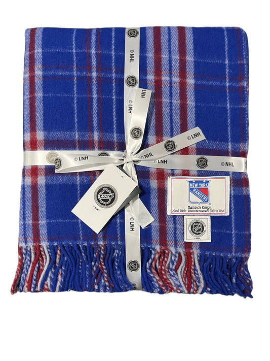 New York Rangers Wool Blanket