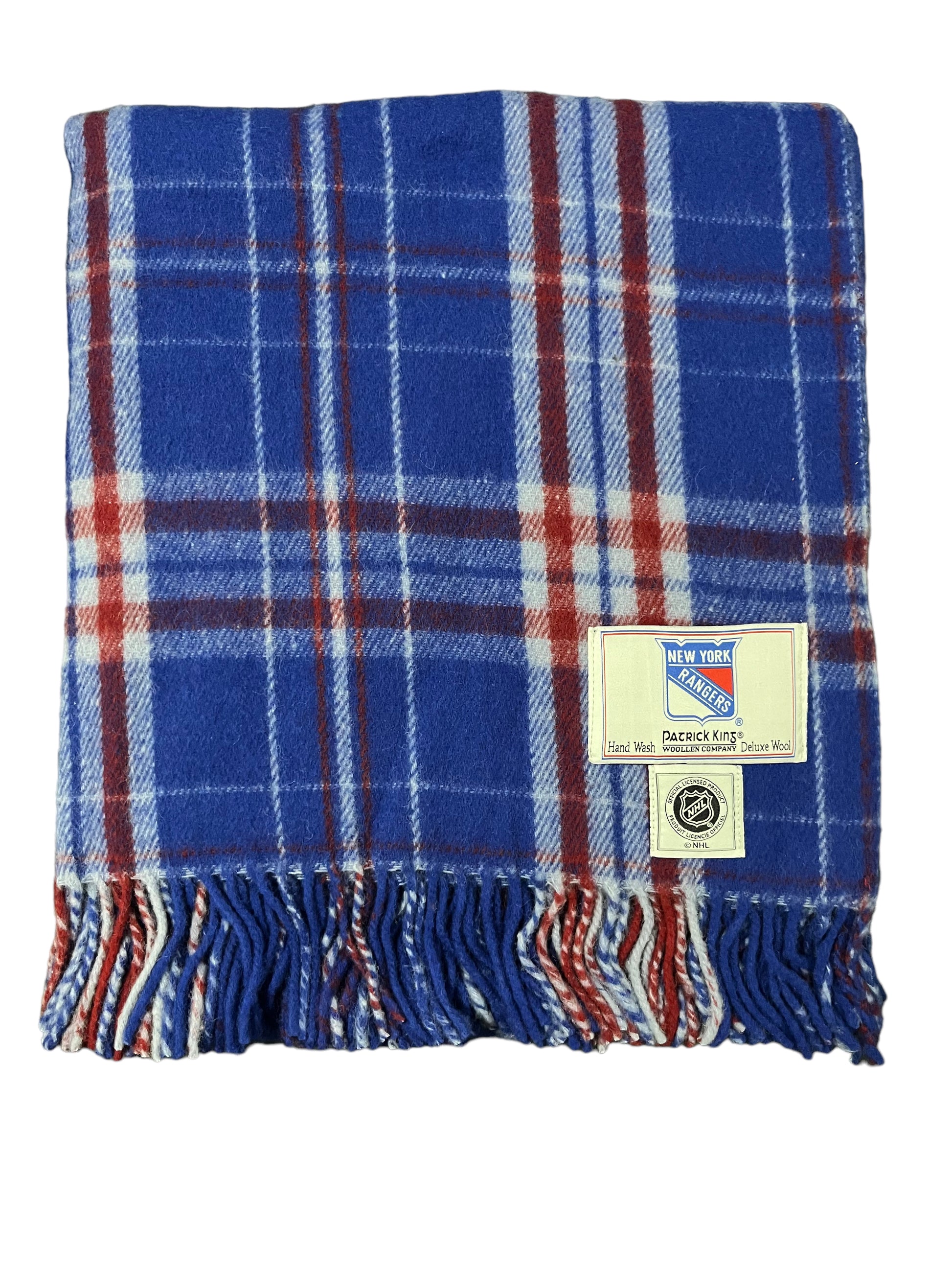 New York Rangers Wool Blanket