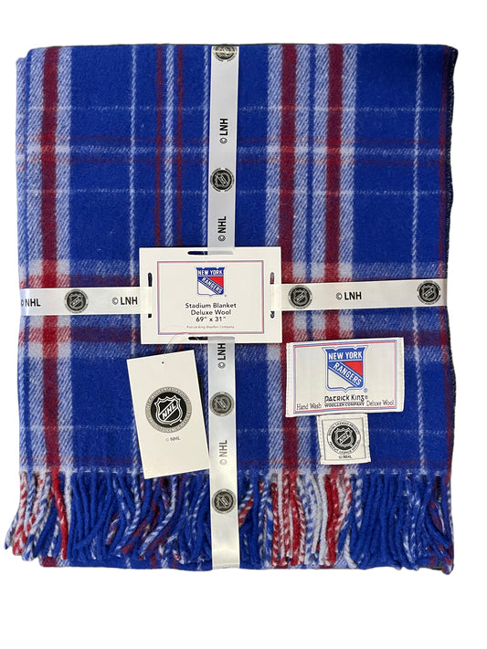 New York Rangers Wool Stadium Blanket