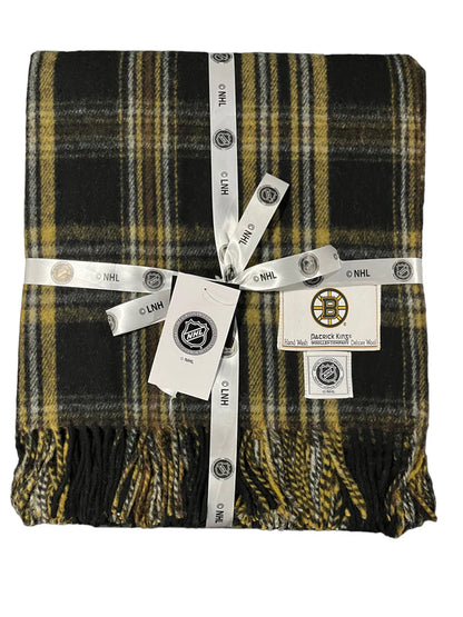 Boston Bruins Merino Wool Blanket