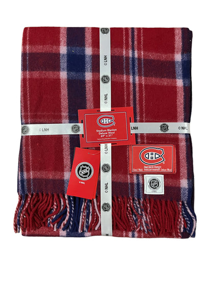 Montreal Canadiens Wool Stadium Blanket