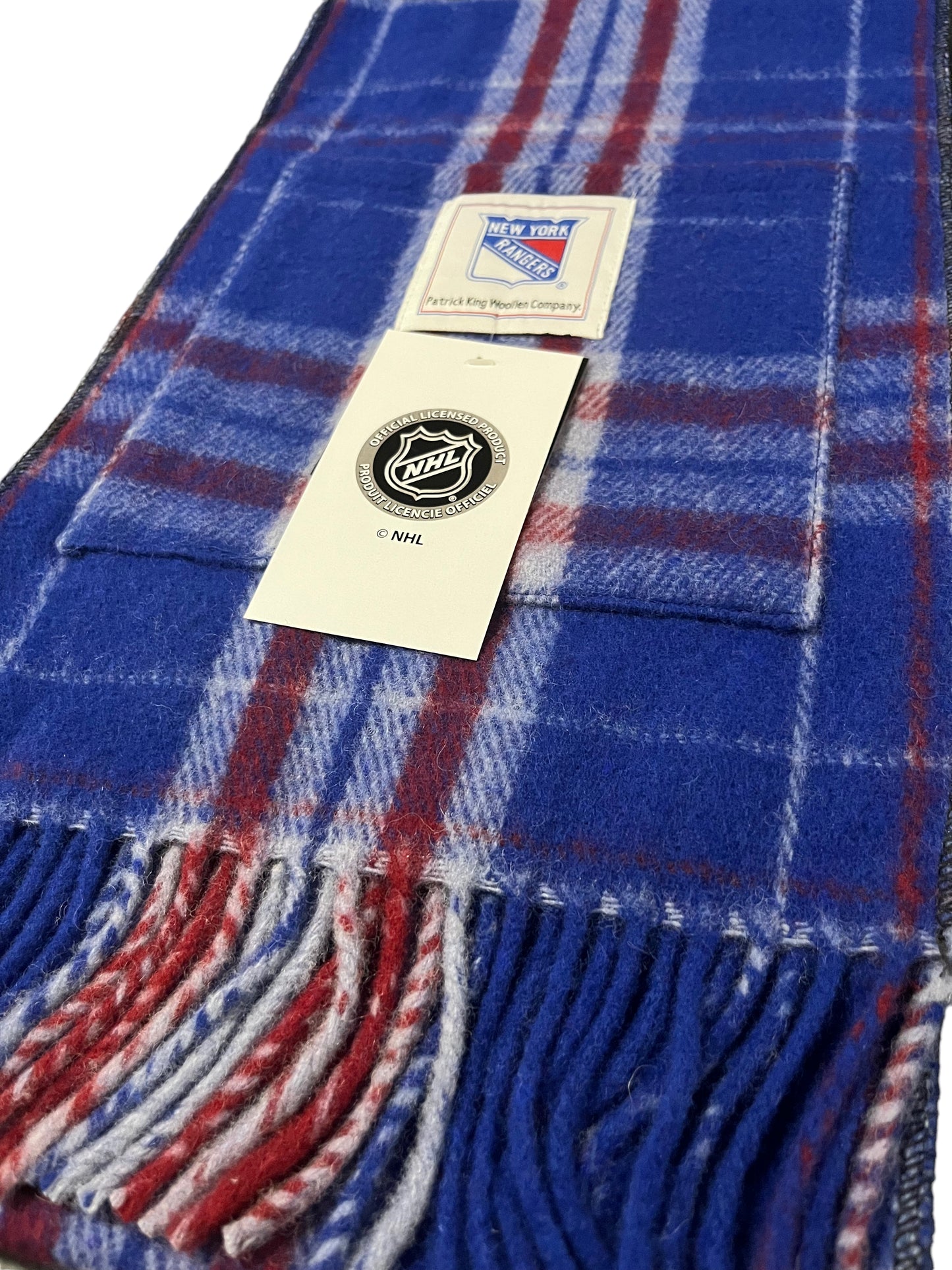 New York Rangers Wool Pocket Scarf