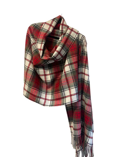 Lambswool Tartan Stoles
