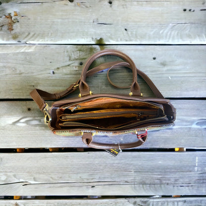 Harris Tweed Double Handle Tote