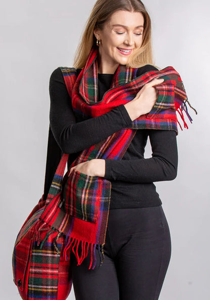Royal Stewart Deluxe Pocket Scarf